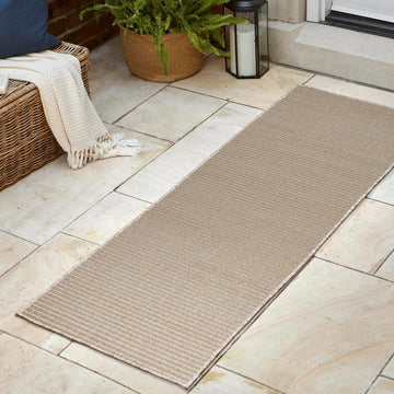 Aarhus Minimalist Scandi Striped Area Rug